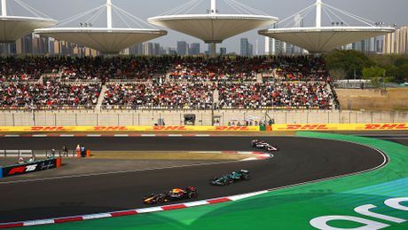 Panorámica del Circuito Internacional de Shanghái en el Gran Premio de China 2025 | RED BULL