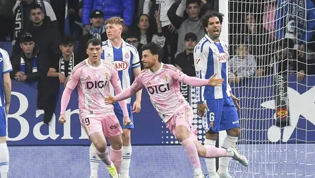 Real Oviedo planta cara en Cornellà y se lleva un importante punto ante Espanyol