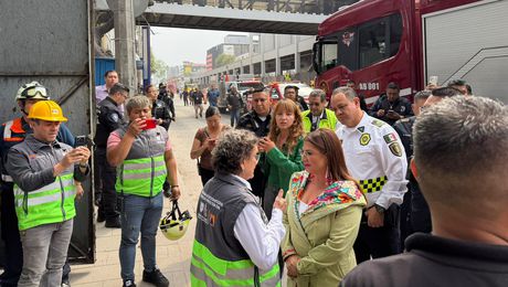 Clara Brugada confirma rescate nocturno tras colapso en San Antonio Abad