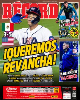 Portada RÉCORD 10 de marzo de 2026