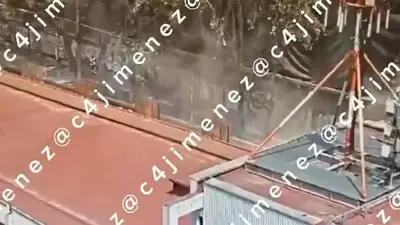 Filtran VIDEO del derrumbe de edificio en San Antonio Abad que dejó tres muertos