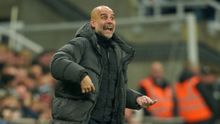 Pep Guardiola durante el partido de Manchester City en la FA Cup | AP