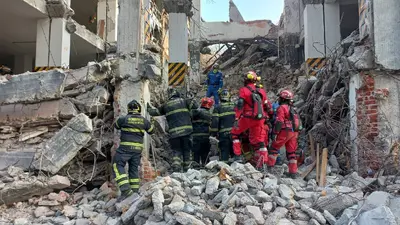 VIDEO: Encuentran segundo trabajador sin vida tras derrumbe de edificio en San Antonio Abad