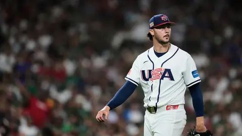 Paul Skenes, pitcher de Estados Unidos | AP
