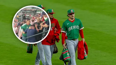 Aficionado mexicano protagoniza pelea tras derrota del Tricolor en Clásico Mundial de Béisbol