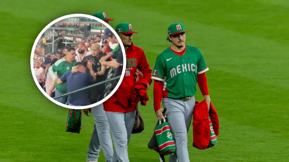 Aficionado mexicano protagoniza pelea tras derrota del Tricolor en Clásico Mundial de Béisbol