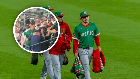 Aficionado mexicano protagoniza pelea tras derrota del Tricolor en Clásico Mundial de Béisbol