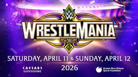 Logo 'olvidado' de WrestleMania 42 | wwe.com