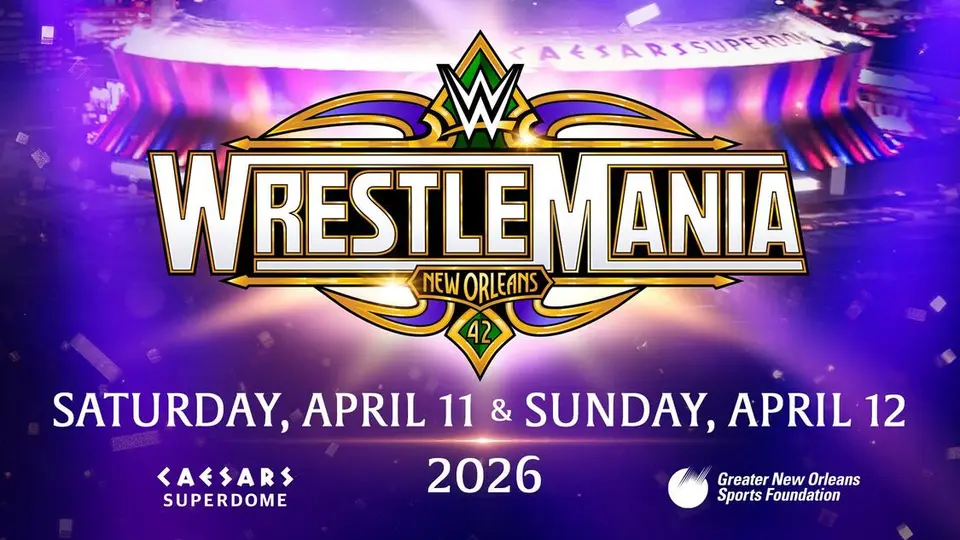 Logo 'olvidado' de WrestleMania 42 | wwe.com