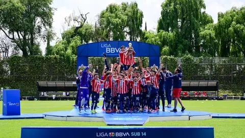 Guadalajara conquista el Torneo Sub-14 de la Liga BBVA MX tras vencer a Pachuca