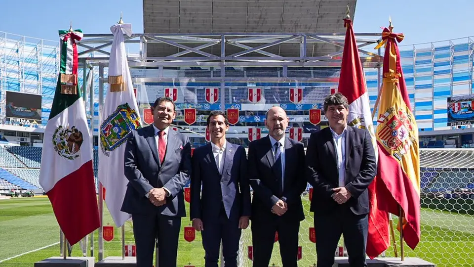 Revelaron detalles del partido entre España y Portugal en el Cuauhtémoc | X @Rommel_Pacheco