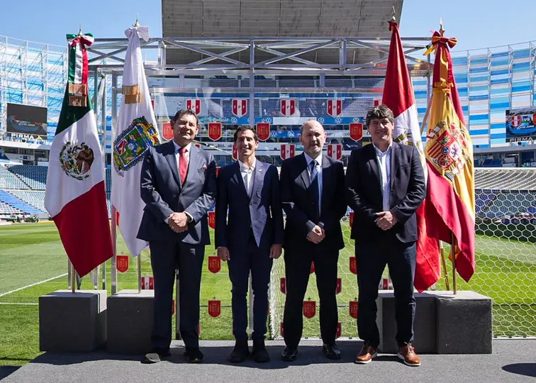 Revelaron detalles del partido entre España y Portugal en el Cuauhtémoc | X @Rommel_Pacheco