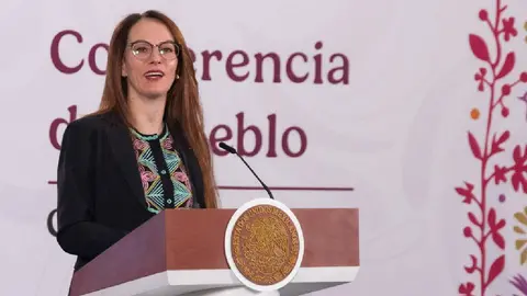 Gabriela Cuevas, representante del Gobierno para el Mundial, anunció el pago para los embajadores de la Copa del Mundo/Presidencia de México