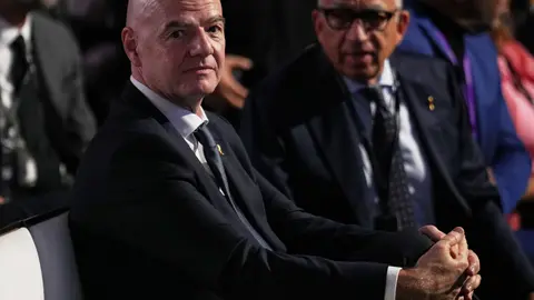 Gianni Infantino durante un evento de FIFA l AP