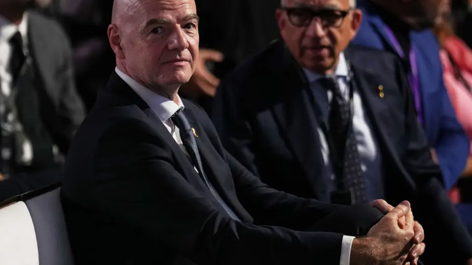 Gianni Infantino durante un evento de FIFA l AP