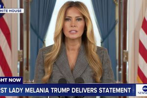 Melania Trump se deslinda de Epstein: “No soy su víctima”, declara desde la Casa Blanca