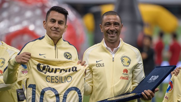 Homenaje de América a Cesilio de los Santos en 2016 | MEXSPORT