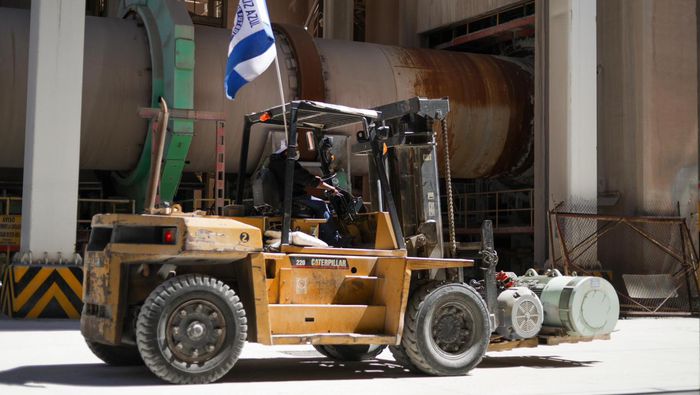 Trabajos de restauración en la planta de Hidalgo de la Cooperativa Cruz Azul | X: @CruzAzulSCL