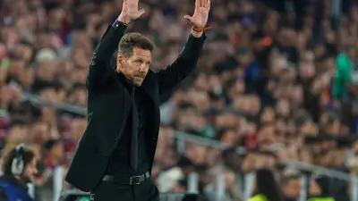 Diego Simeone habla de la queja del Barcelona al arbitraje ante UEFA: "Estamos acostumbrados a esas situaciones"