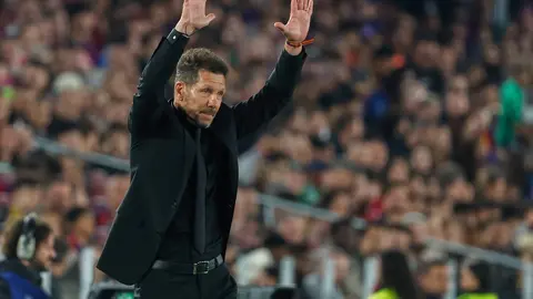 Diego Simeone habla de la queja del Barcelona al arbitraje ante UEFA: "Estamos acostumbrados a esas situaciones"