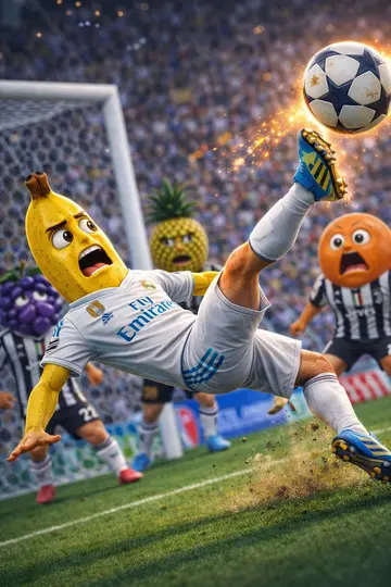 La Chilena de Cristiano Ronaldo en Turín como frutinovela | RÉCORD