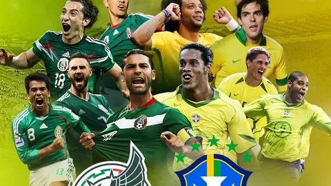 El Estadio Banorte vibra con un increíble duelo de leyendas: México y Brasil chocan en la antesala del Mundial 2026