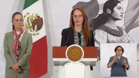 Gabriela Cuevas confirmó que la cerveza que se venderá será sin alcohol o cerveza cero / Redes Sociales