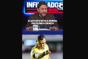 EL GATO ORTIZ NO VA AL MUNDIAL POR POLÉMICA CON MESSI