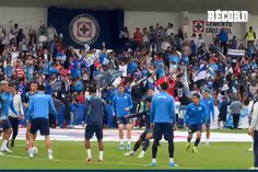 ¡LA SANGRE AZUL PRESENTE EN EL ENTRENAMIENTO DE CRUZ AZUL! Previo al juego contra AMÉRICA