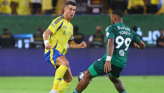 Ivan Toney acusó a la Liga Árabe de beneficiar a Cristiano Ronaldo | AFP