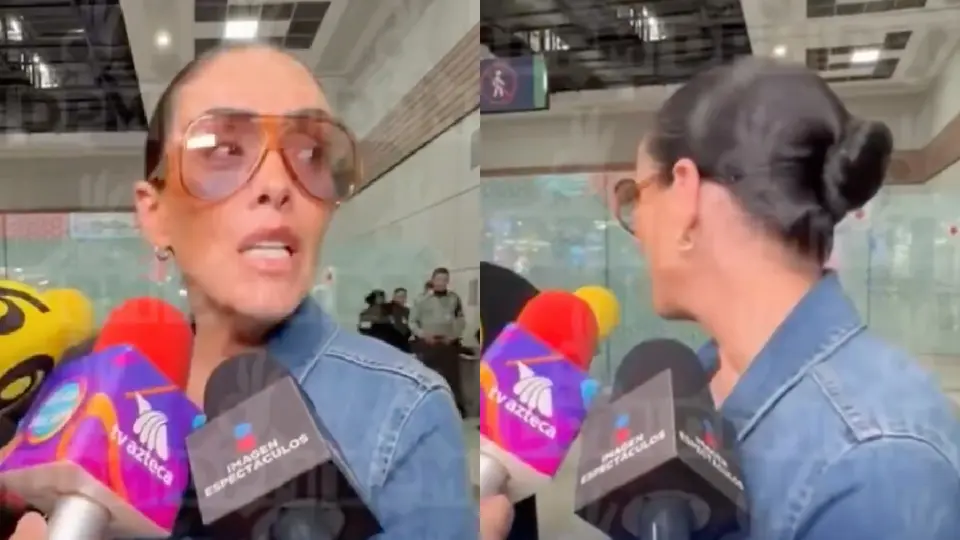 La exactriz decidió hablar con la prensa de los problemas en su matrimonio donde no desmiente los rumores de infidelidad / Redes Sociales