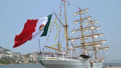 Buque Escuela Cuauhtémoc volverá a los mares tras accidente en Nueva York