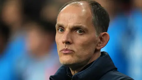 Thomas Tuchel durante un partid l AP