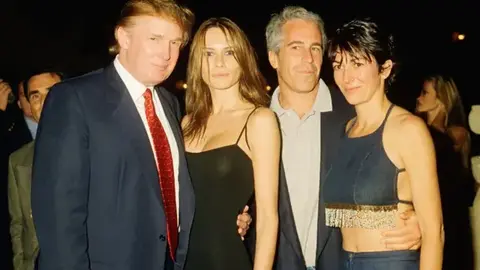 A pesar de las pruebas, Donald Trump sigue negando alguna relación con Jeffrey / Redes Sociales