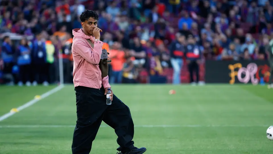 Lamine Yamal, jugador del Barcelona | AP