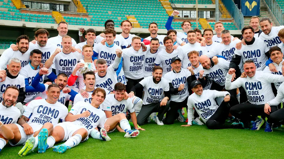 Como, de Cesc Fàbregas, hace historia al asegurar su primera competición europea