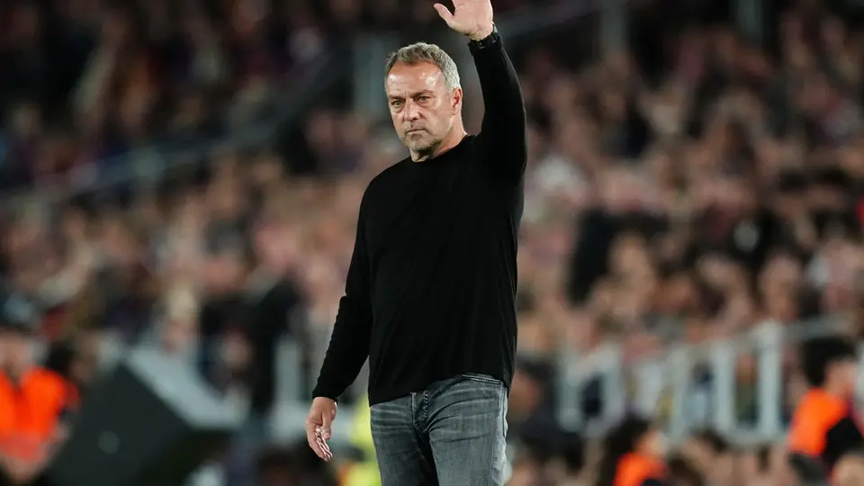 Hansi Flick, entrenador del Barcelona | AP