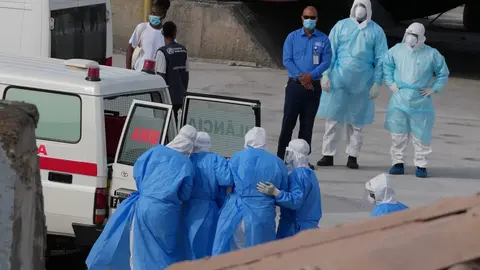 Youtuber fue a una boda después de viajar en crucero bajo alerta por hantavirus