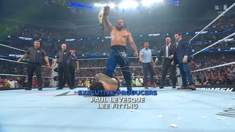 Jacob Fatu, siendo el mejor parado frente a Roman Reigns