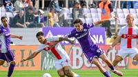 Jugadores de Fiorentina y Genoa en la Serie A | AP