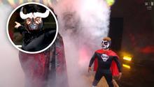 ¡El Torito regresa a WWE! Mascarita Sagrada reaparece como Minihausen en Backlash 2026