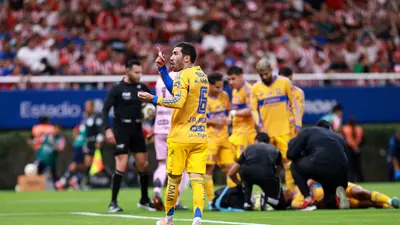 Chivas vs Tigres queda marcado por expulsión polémica del Gato Ortiz