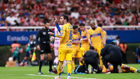 Chivas vs Tigres queda marcado por expulsión polémica del Gato Ortiz