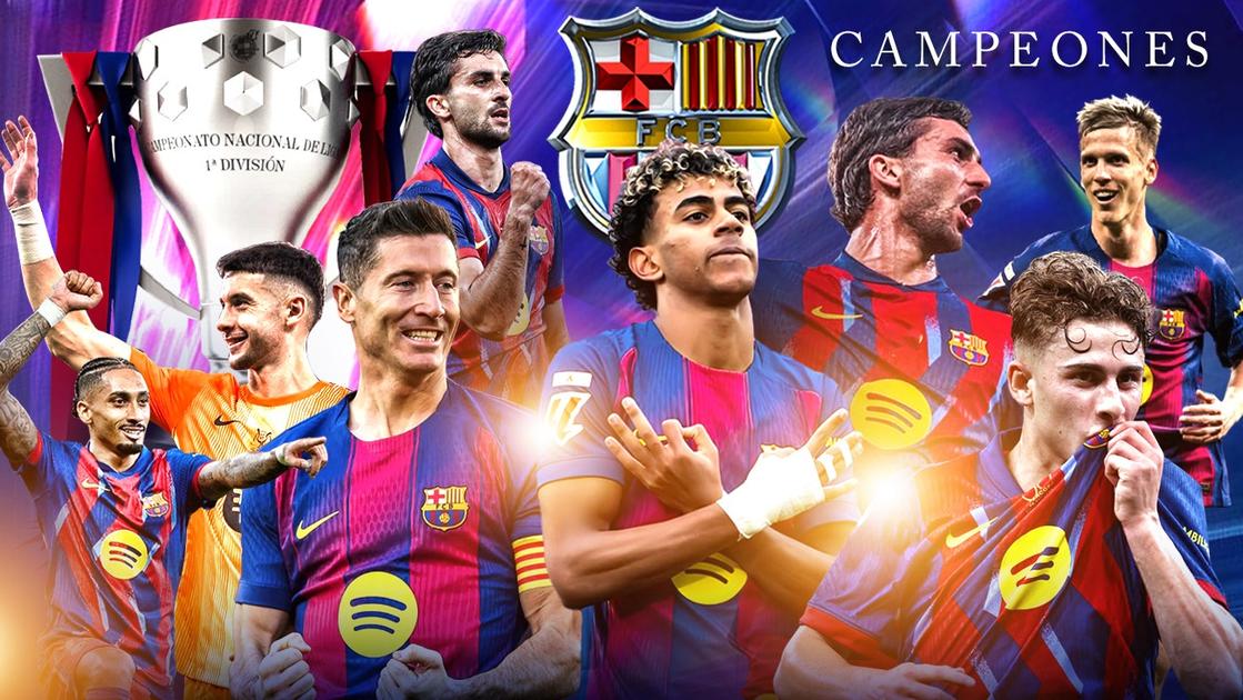 ¡Campeón! Barcelona gana LaLiga con victoria sobre el Real Madrid | RÉCORD