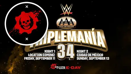 ¡Gears of War invade AAA! E-Day será patrocinador oficial de TripleManía 34 junto a WWE