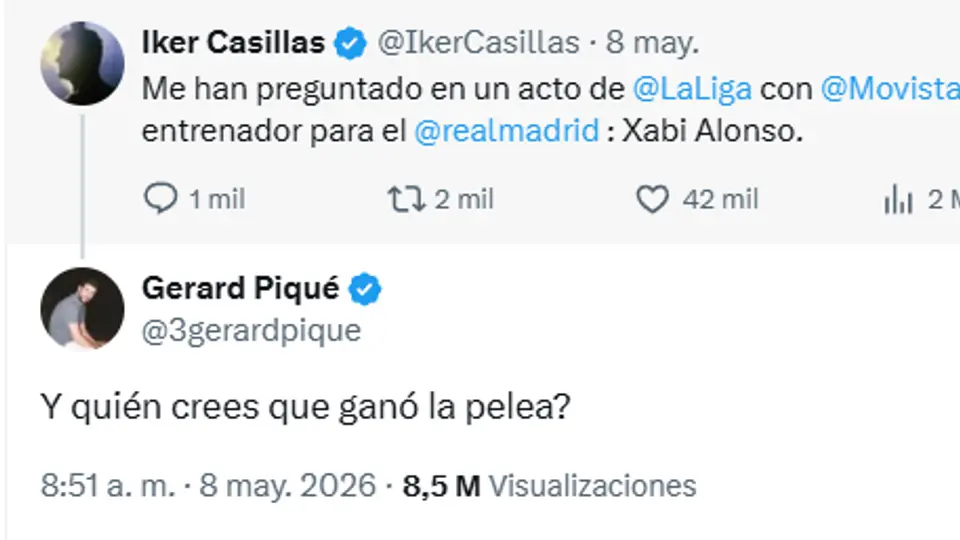 Así fue el comentario que Gerard Piqué le hizo a Íker Casillas | CAPTURA DE PANTALLA