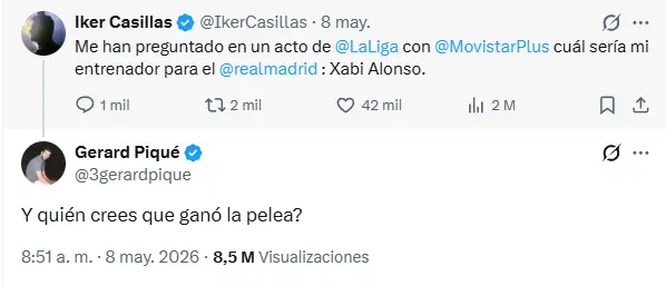 Así fue el comentario que Gerard Piqué le hizo a Íker Casillas | CAPTURA DE PANTALLA