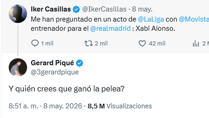 Así fue el comentario que Gerard Piqué le hizo a Íker Casillas | CAPTURA DE PANTALLA