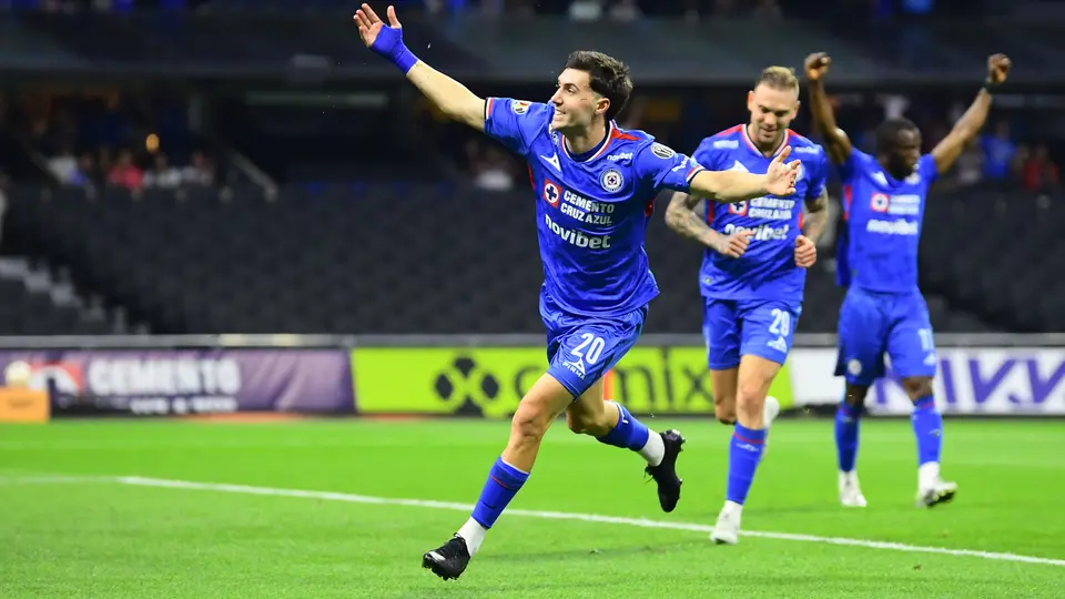 Paradela celebrando su gol ante el Atlas
