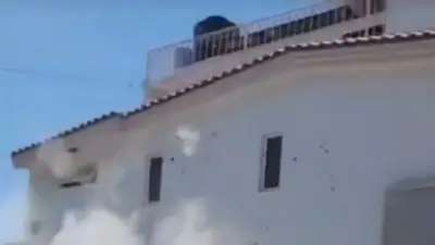 Sale a la luz video de la balacera contra casa de Rocha Moya
